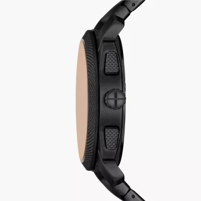 Fossil Machine Chronograph Black Stainless Steel Watch